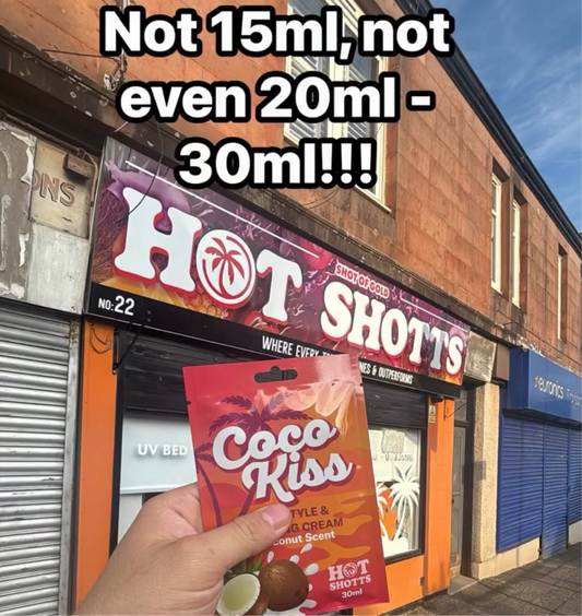 3 - 30ML COCO KISS SACHETS X3